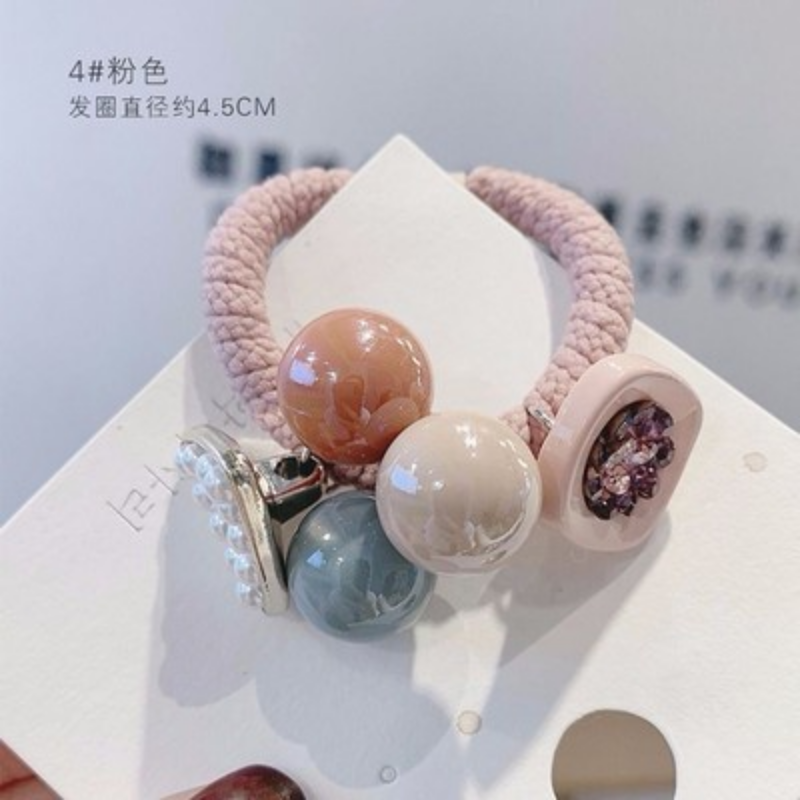 Dây Buộc Tóc Nữ Thời Trang Hàn Quốc Dây Buộc Tóc Đơn Giản Dây Cao Su Vòng Tay Dây Buộc Đầu Phụ Kiện 