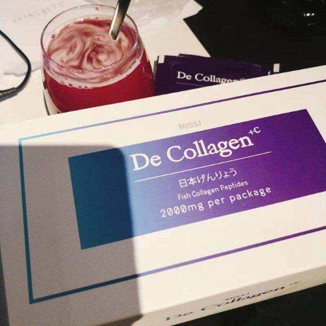 De Collagen+C【两周速成美白】胶原蛋白美白饮 (1 Box 30 Sachets)