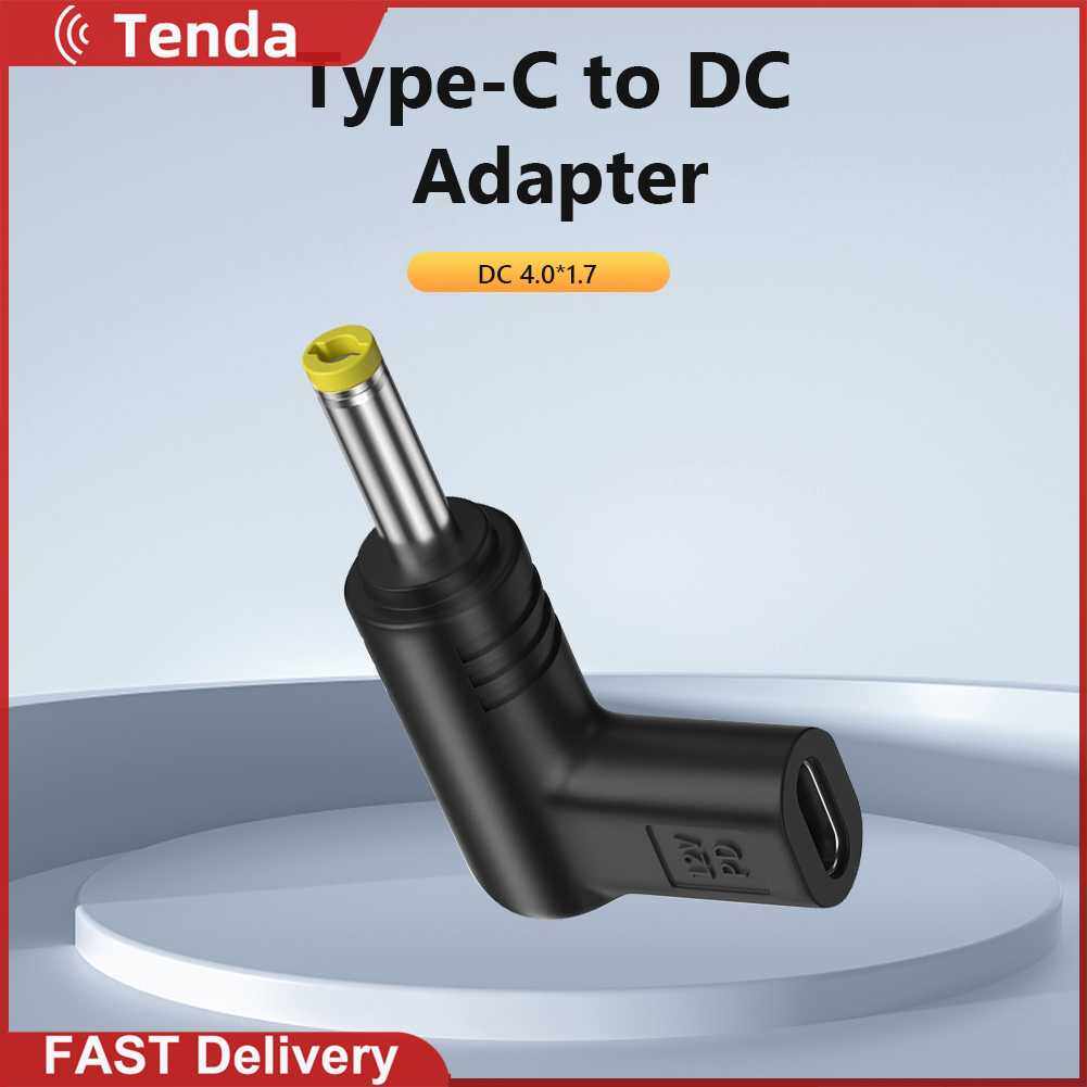 Bộ Chuyển Đổi Phích Cắm 12V Bộ Chuyển Đổi Nguồn PVC USB Type C Cái Sang DC Đực Thông Dụng Type C USB-C Sang DC Đa Chức Năng Cho Bộ Định Tuyến Máy Tính Bảng