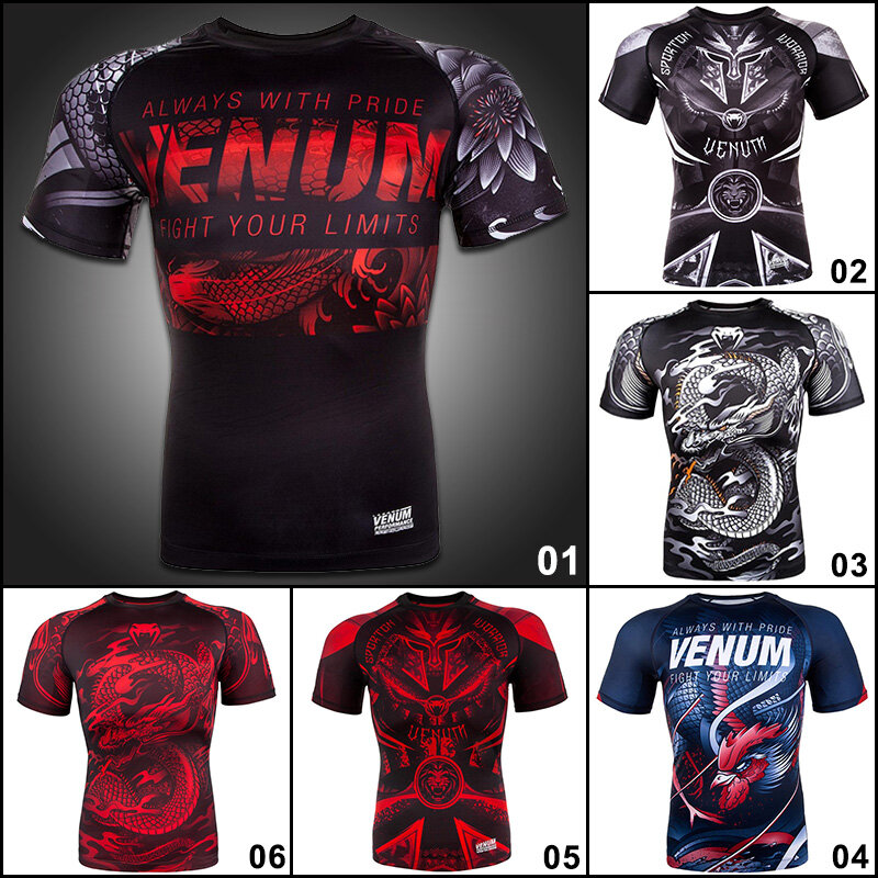 Áo Nén Tập Luyện Cho Nam Áo Thun In 3D Đồ Thể Thao Tập Gym Chạy Bộ Thể Dục