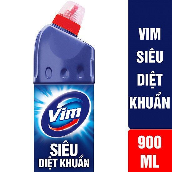 Sale Nước Tẩy Bồn Cầu Vim Diệt Khuẩn (900Ml) - Xanh Biển (Siêu Hot)