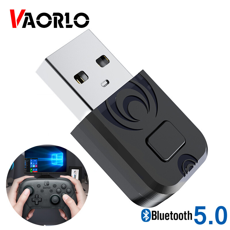 Vaorlo bộ chuyển đổi tay cầm dongle usb cho gamepad, bộ điều khiển không dây ps4 xbox one s switch pro, bộ điều khiển bluetooth pc
