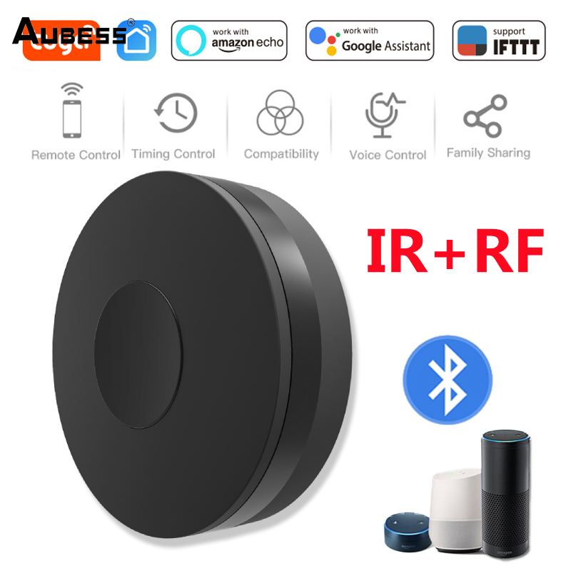 Aubess neo coolcam điều khiển từ xa hồng ngoại wifi usb tuya wifi thông minh ir + rf thông minh hệ thống điều khiển nhà thông minh tự làm điều khiển bằng giọng nói cho tv dvd aud điều hòa không khí ac hoạt động cho alexa,google home