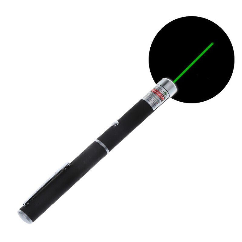 Mạnh Mẽ Màu Đỏ Tím Màu Xanh Lá Cây Con Trỏ La-ze Bút Chùm Tia Thấy Được Ánh Sáng 5MW Lazer 650nm
