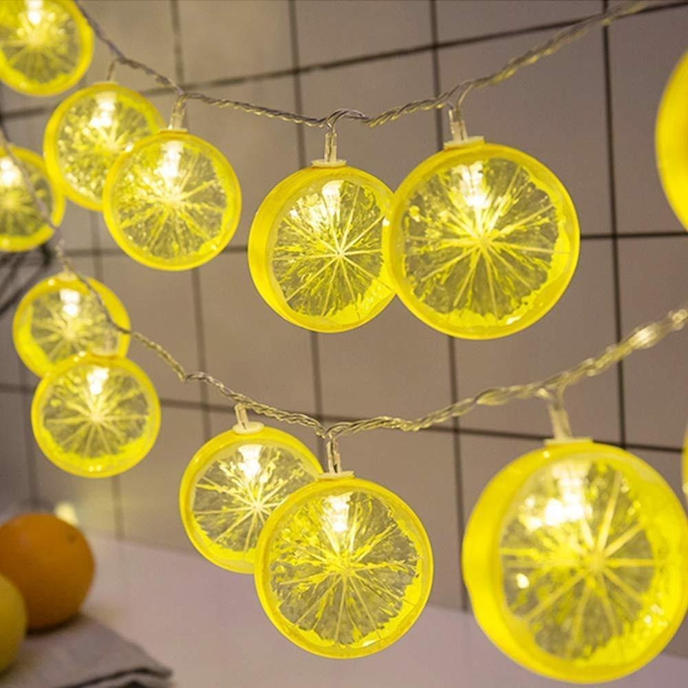Đèn sân trong ngôi sao dây chanh 80 bóng đèn led trang trí phòng đèn dây led mùa hè đồ trang trí phòng