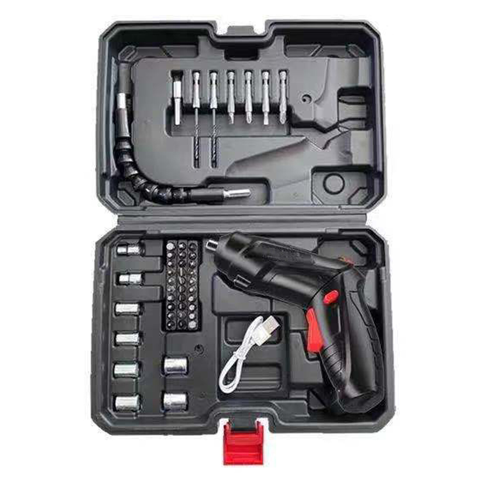 Farfi tuốc nơ vít điện bộ tua vít không dây mô-men xoắn mạnh đa năng 3.6v đèn led sạc được cho thiết bị gia dụng bộ tuốc nơ vít tiện dụng