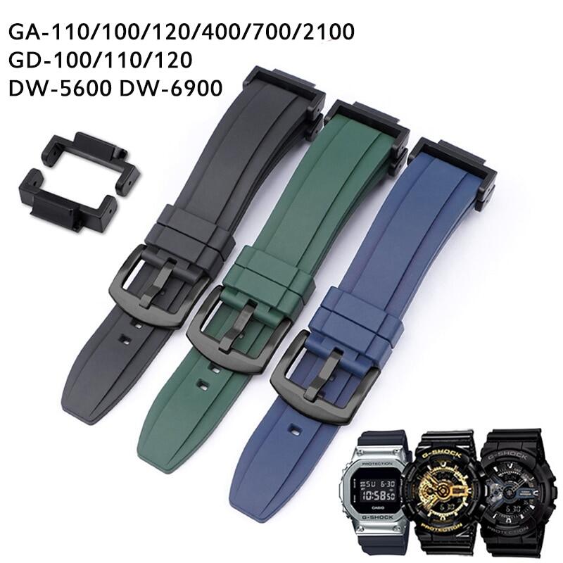 Dây Đeo Đồng Hồ Lặn Bằng Cao Su 20Mm 22Mm 24Mm Dây Đeo Cổ Tay Thể