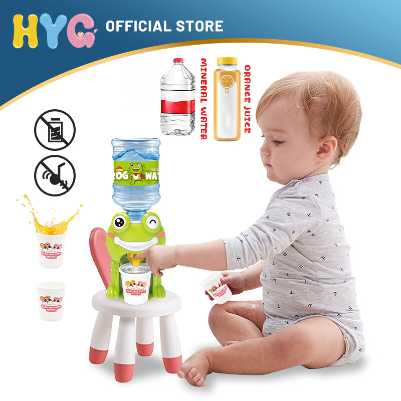 HYG Thiết Bị Đựng Nước Uống Đồ Chơi Trẻ Em Mini Vòi Phun Nước Uống Mini Thiết Bị Đựng Nước Uống Đồ Chơi Ếch Dễ Thương Động Vật Hoạt Hình Để Rèn Luyện Thói Quen Uống Rượu
