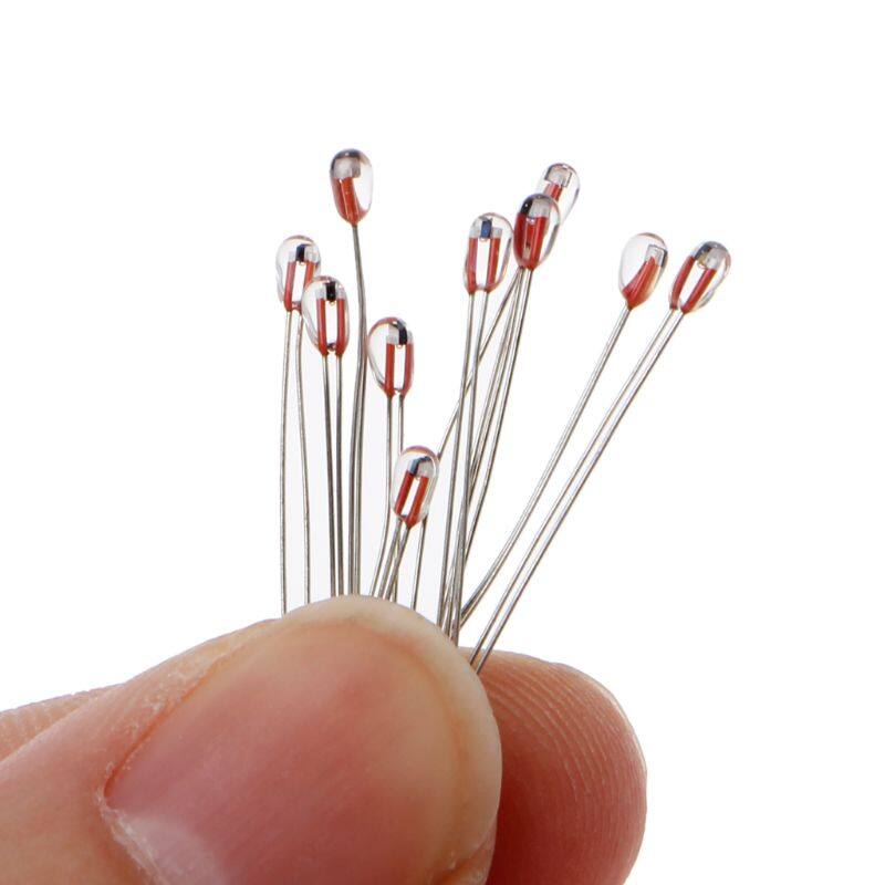 10 Cái Máy In 3D, 100K Ohm NTC 3950 1% Thermistors Cảm Biến Nhiệt Độ 1.8Mm