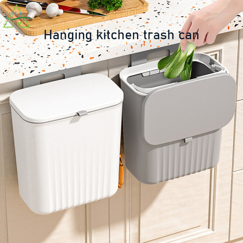 KS Kitchen Trash Can Hanging Household Cabinet Door Wall Mounted Kitchen
