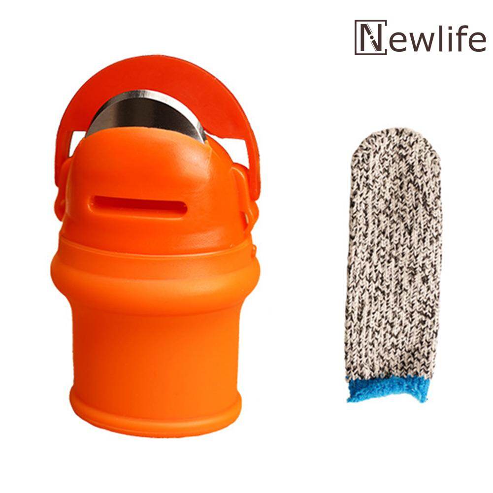 Rau tách ngón tay cái cắt đồ bảo vệ ngón tay thu hoạch dao Kit