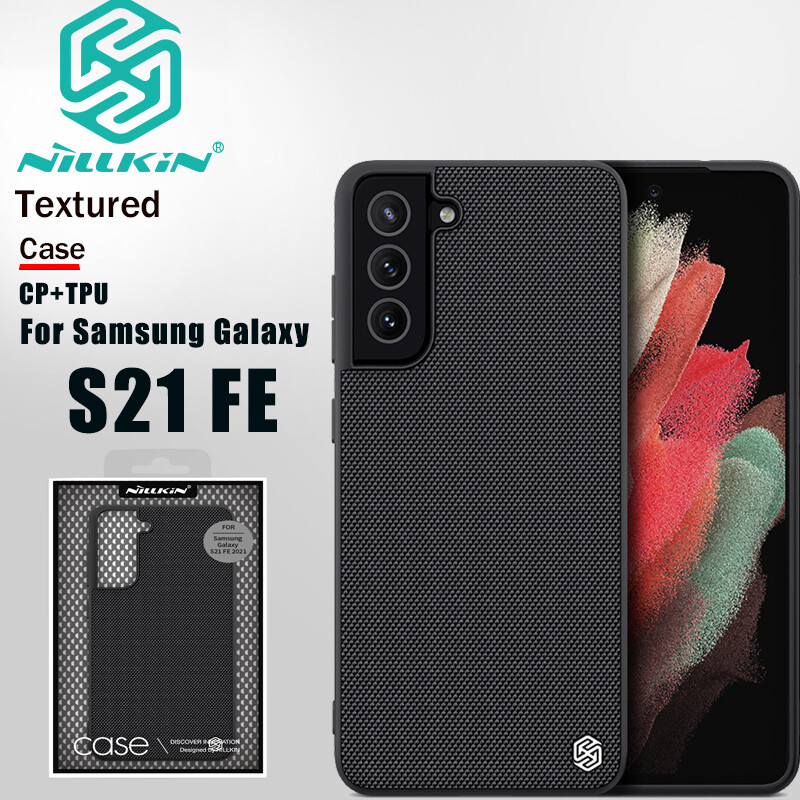 Nillkin Ốp Sợi Ni Lông Ốp Lưng TPU PC Kết Cấu Cho Samsung Galaxy S21 FE S20 FE Fan Edition 5G Ốp Mỏng Và Nhẹ Chống Trượt Bền
