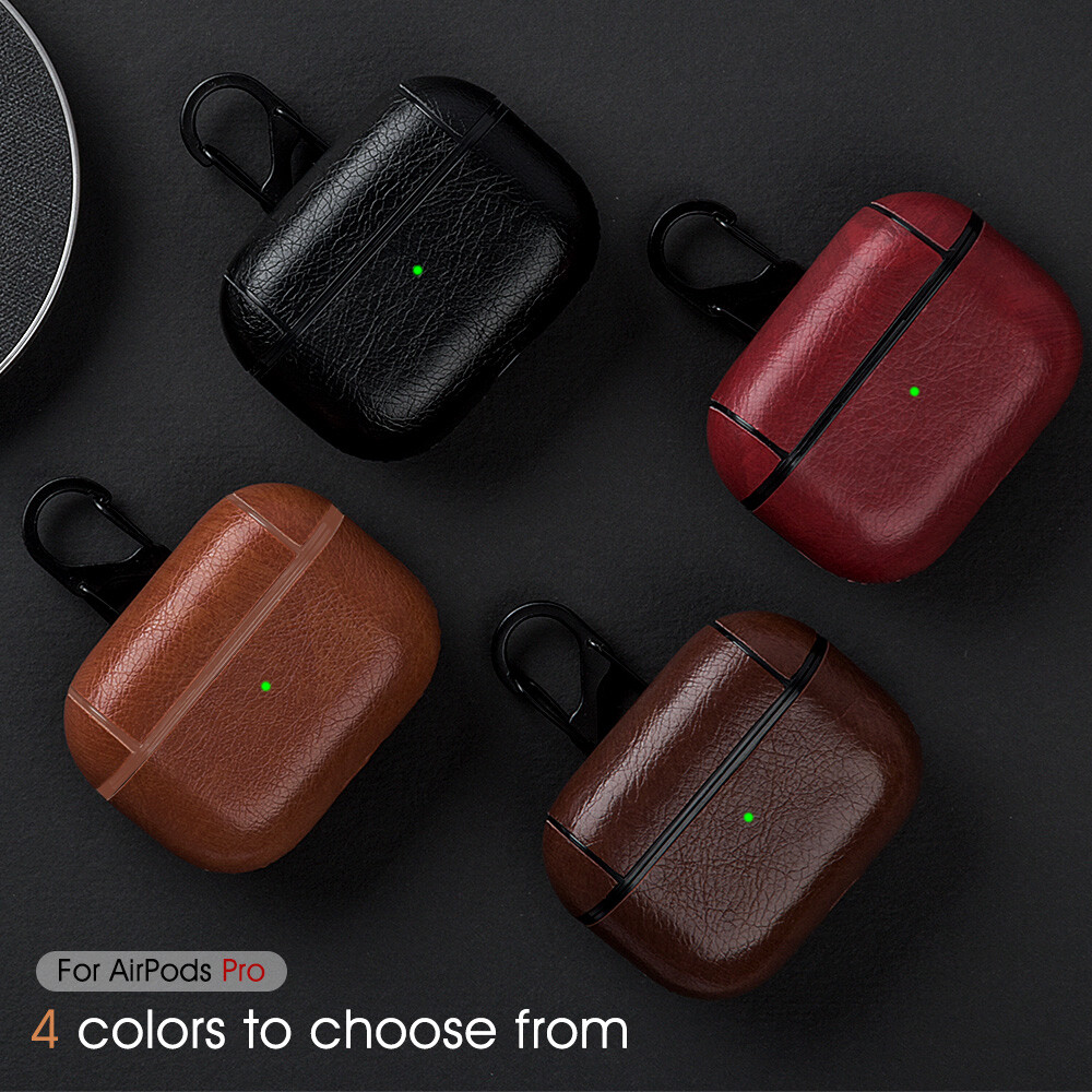 Hộp Đựng Tai Nghe Doanh Nhân Cho Nam Bao Đựng Tai Nghe Bluetooth Bằng Da PU Cho Apple Airpods 1 2, Cho AirPods 1 2 Bìa Pouch Trường Hợp Phụ Kiện Cho
