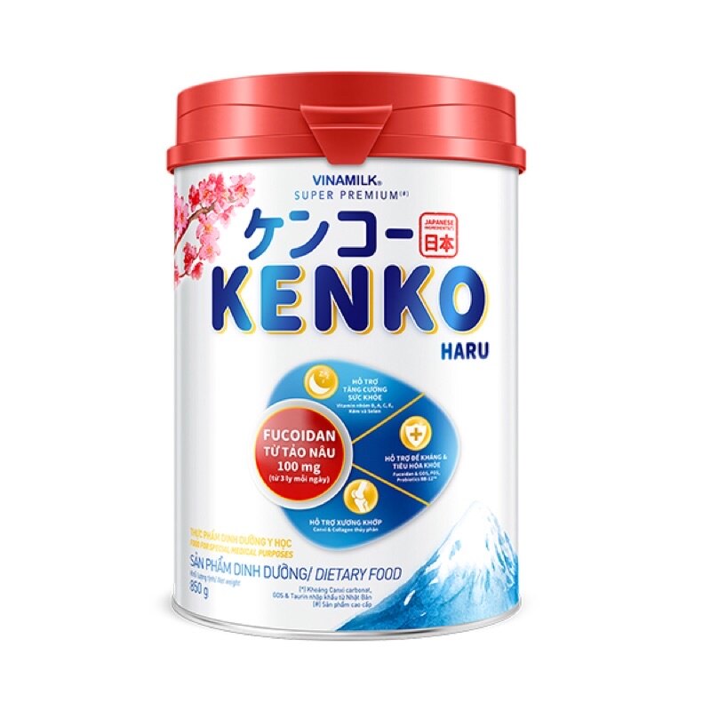 Sữa bột vinamilk kenko haru 850g