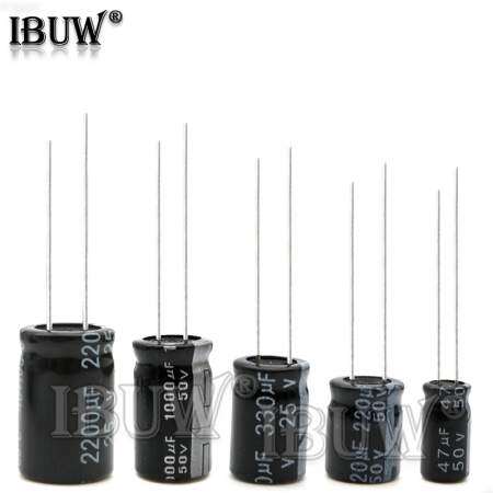 Electrolytic Capacitor Assorted Values - Brand Name (if available)