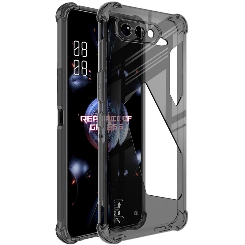 Ốp tpu túi khí chống sốc che phủ toàn bộ cho asus rog phone 5 pro / 5s pro imak