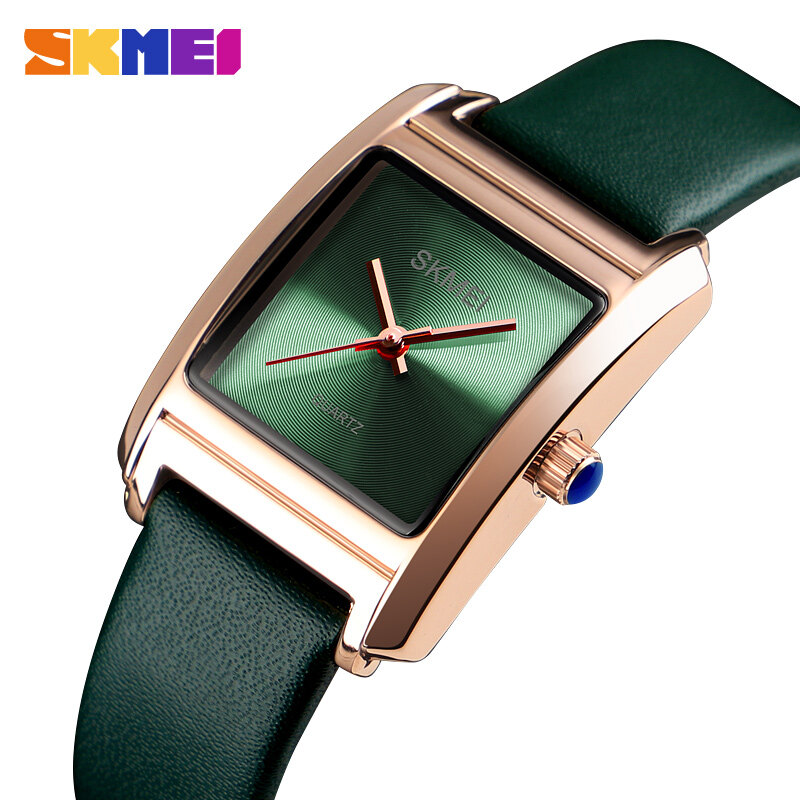 Xa Xỉ SKMEI Thương Hiệu Đồng Hồ Nữ Thanh Lịch Thời Trang Đơn Giản Quartz Doanh Nhân Không Thấm Nước Giản Dị Đồng Hồ Đeo Tay Nữ Mới 1432
