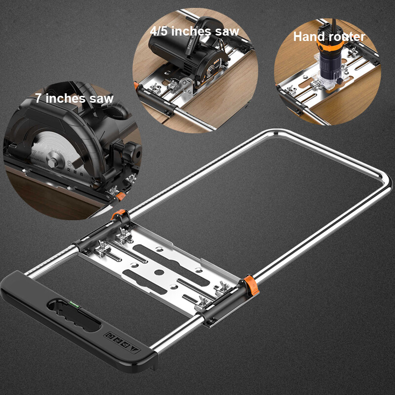 Ray dẫn hướng cưa cho cưa tròn chạy điện 4/5/7 inch máy cắt đá cẩm thạch đa năng máy cắt đá máy cắt đá cầm tay đế định vị rãnh