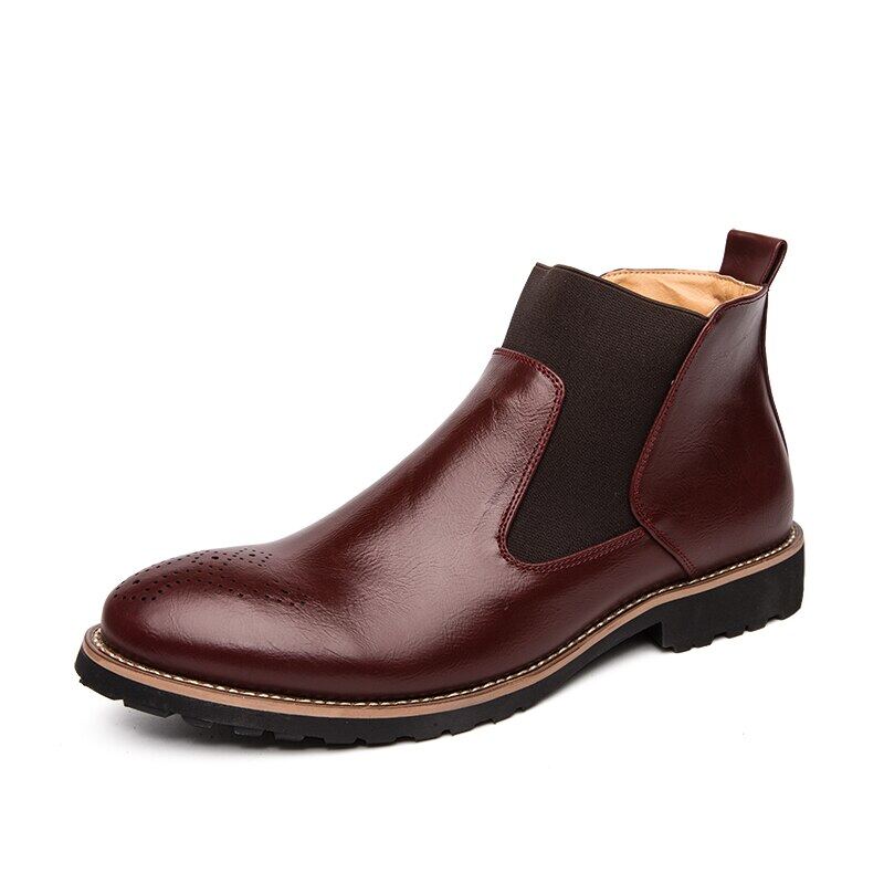 HOT--Genuine Leather Classic Comfortable Shoes Men High Quality Zapatos De