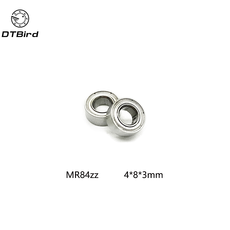 Miễn phí vận chuyển 10 cái vòng bi rãnh sâu mr84zz 4x8x3 mm mr84 / l-840 zz 43mm mr842z mr84z