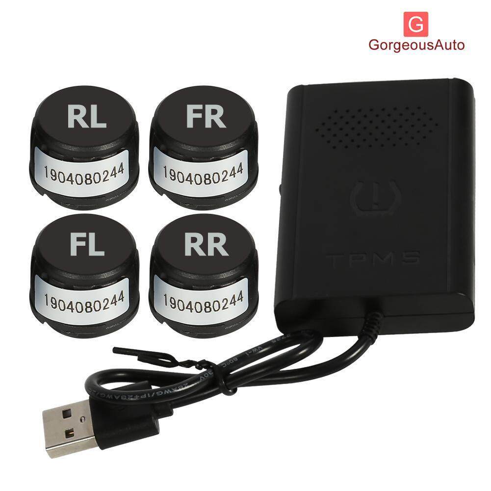 GorgeousAuto USB รถแรงดันยาง TMPS + เซ็นเซอร์ภายนอกสำหรับที่นำทาง Android GorgeousAuto USB รถแรงดันยาง TMPS + เซ็นเซอร์ภายนอกสำหรับที่นำทาง Android