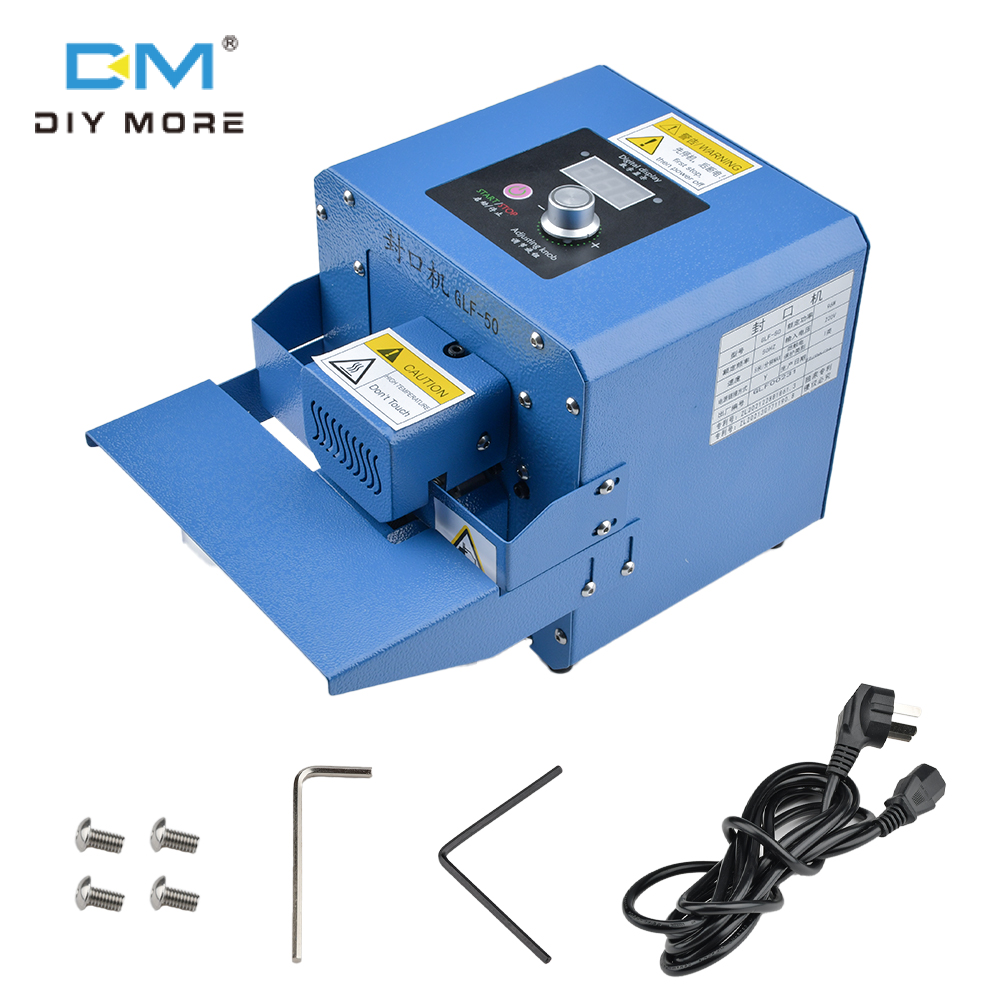 diymore GLF-50 Sealer Aluminum Foil Heat Packing Sealer Transformer High Temperature Industrial Grade Home Type Fast Heat Roller Speed Small Snack Sealer Food Sealer ราคา 3,319 บาท*ส่งฟรี