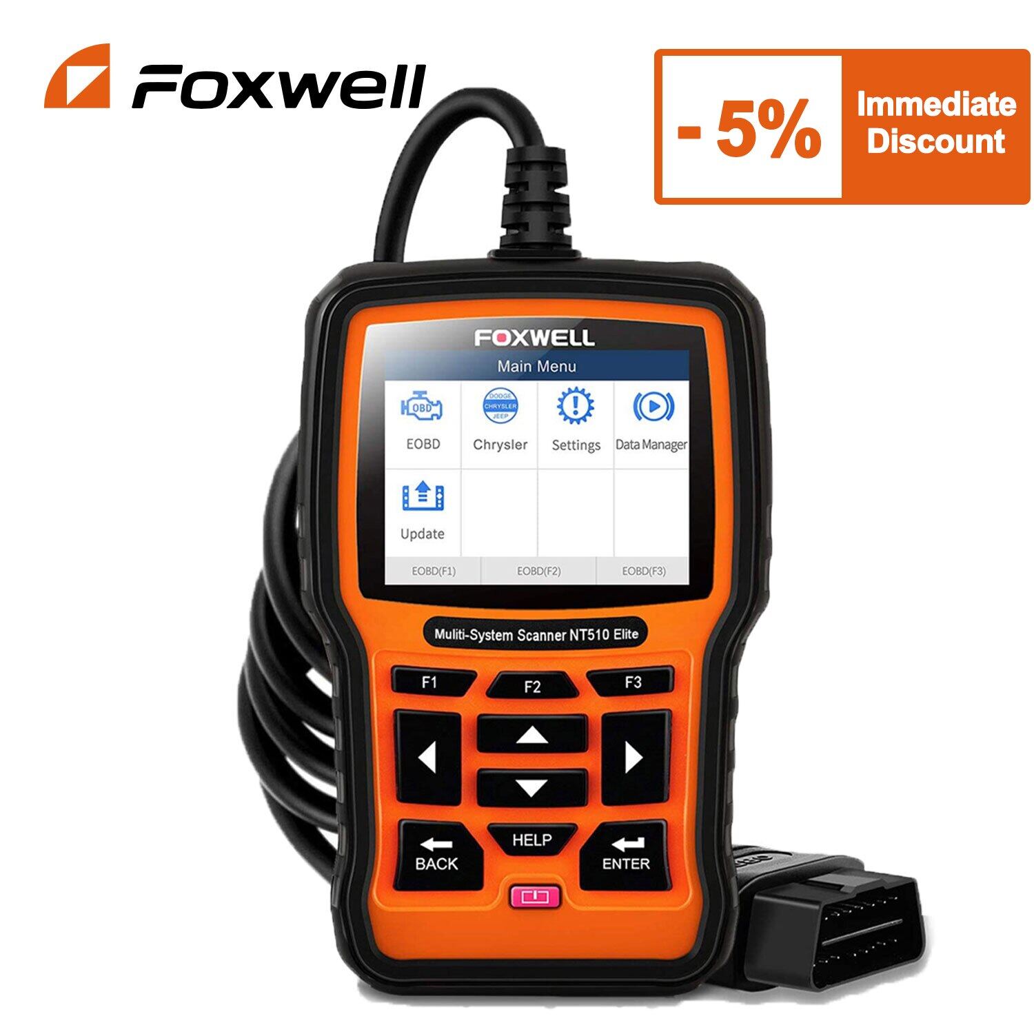 送料無料 FOXWELL Hard Protection Carrying Case for NT510 Obd2 Code Reader Check  72％以上節約