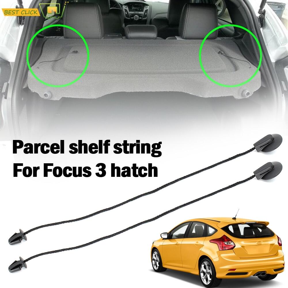 2 cái cho Ford FOCUS 3 MK3 Hatchback 2012 2018 nội thất phía sau bưu kiện Kệ chuỗi bên trong tonneau Bìa Dây Đeo Dây bm51a46538aa kỳ nghỉ giảm giá