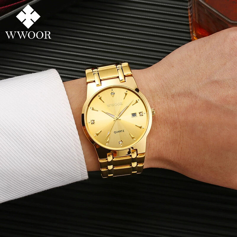 Đồng Hồ Nam WWOOR Đồng Hồ Thể Thao Sang Trọng Chính Hãng Mới Nhất Chống Nước Dành Cho Nam Có Hộp Miễn Phí-8876