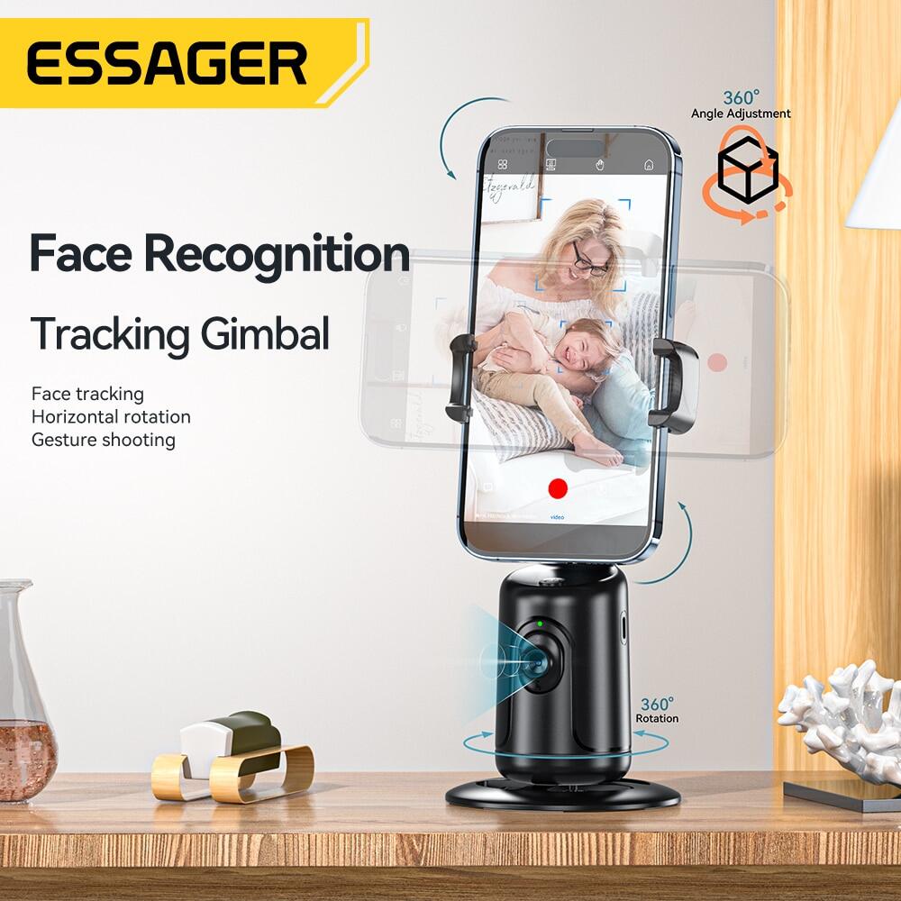 Essager Auto Face Tracking Tripod 360 Rotation AI Smart Shooting