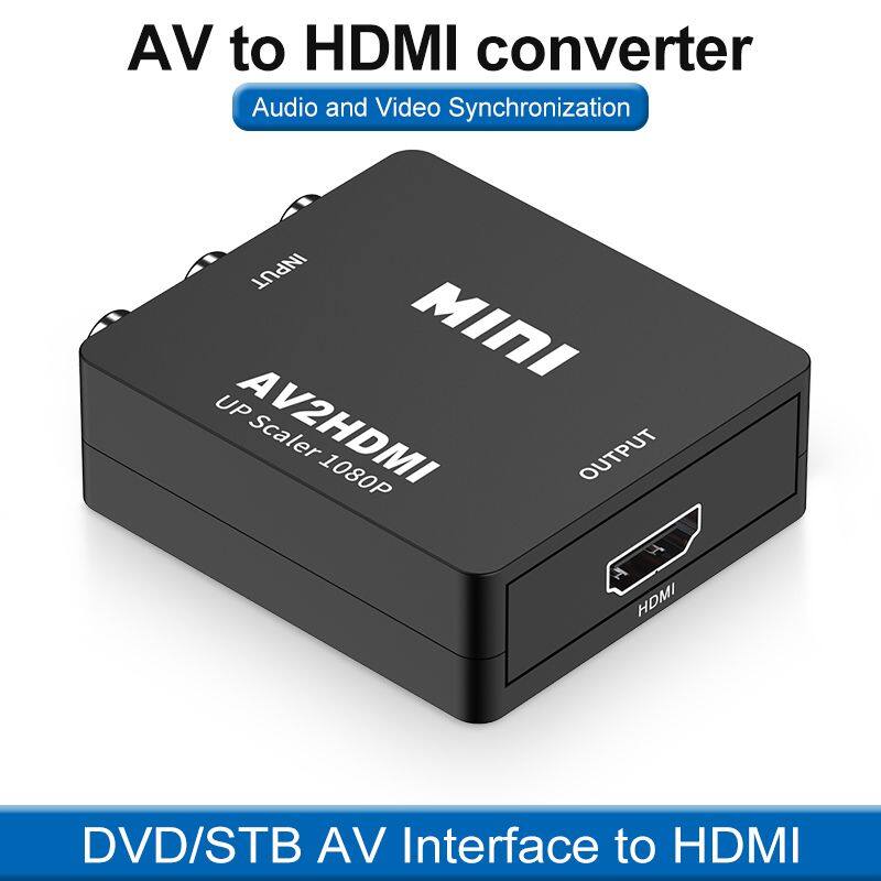 Bộ Chuyển Đổi Âm Thanh Video Tổng Hợp RCA Sang HDMI AV2HDMI AV Sang HDMI 1080P RCA CVBS AV Sang HDMI
