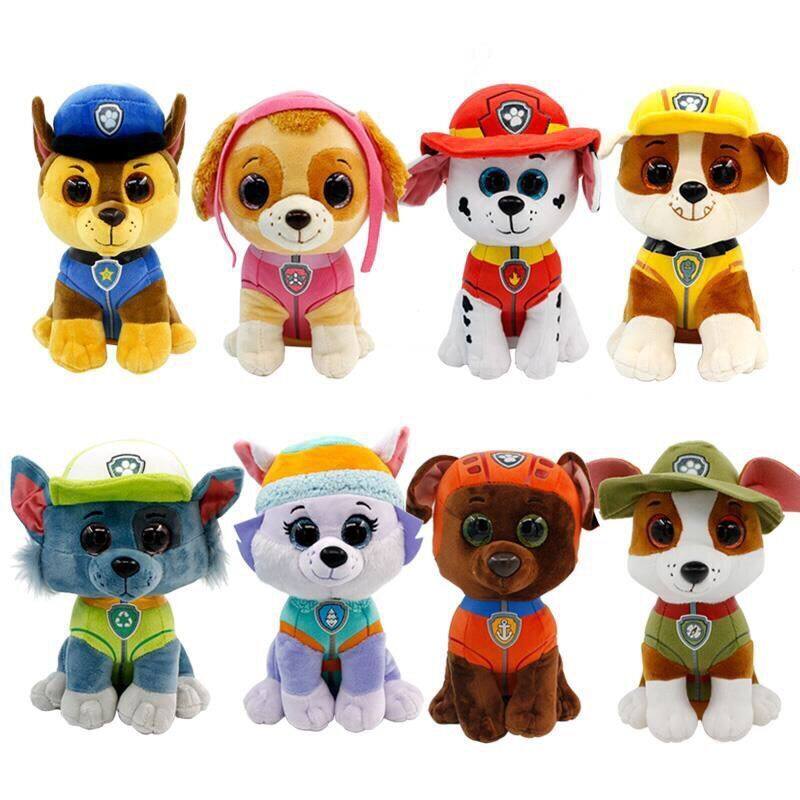 Paw Patrol Búp Bê Chó Hoạt Hình Đôi Mắt To Dễ Thương Đuổi Theo Marshall Rocky Zuma Skye Luuble Everest Tracker Đồ Chơi Nhồi Bông Gấu Bông Quà Tặng Sinh Nhật Cho Bạn Trai Và Bạn Gái Kỷ Niệm Trang Trí Nhà 15Cm