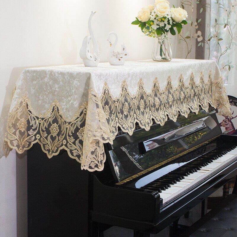Khăn phủ đàn piano sang trọng khăn phủ đàn piano châu âu khăn phủ đàn piano ren khăn phủ đàn piano hiện đại đơn giản khăn phủ ghế dài trang trí nhà cửa