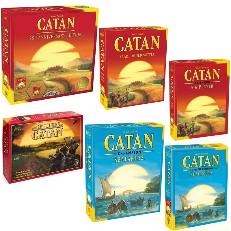 Bộ trò chơi boardgame catan bản mở rộng expansion seafarers catan extension the settlers of catan