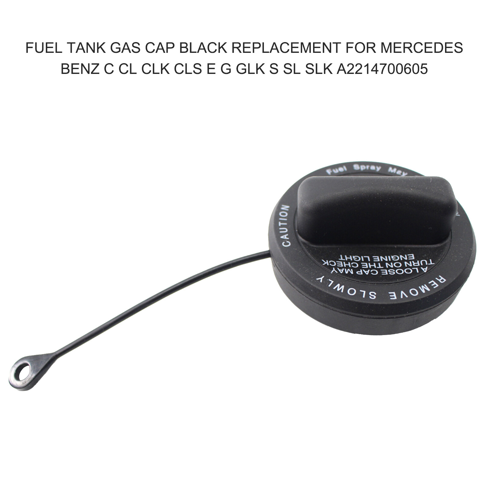 Nắp Bình Xăng Nhiên Liệu Màu Đen Thay Thế Cho Mercedes Benz C CL CLK CLS E G GLK S SL SLK A2214700605