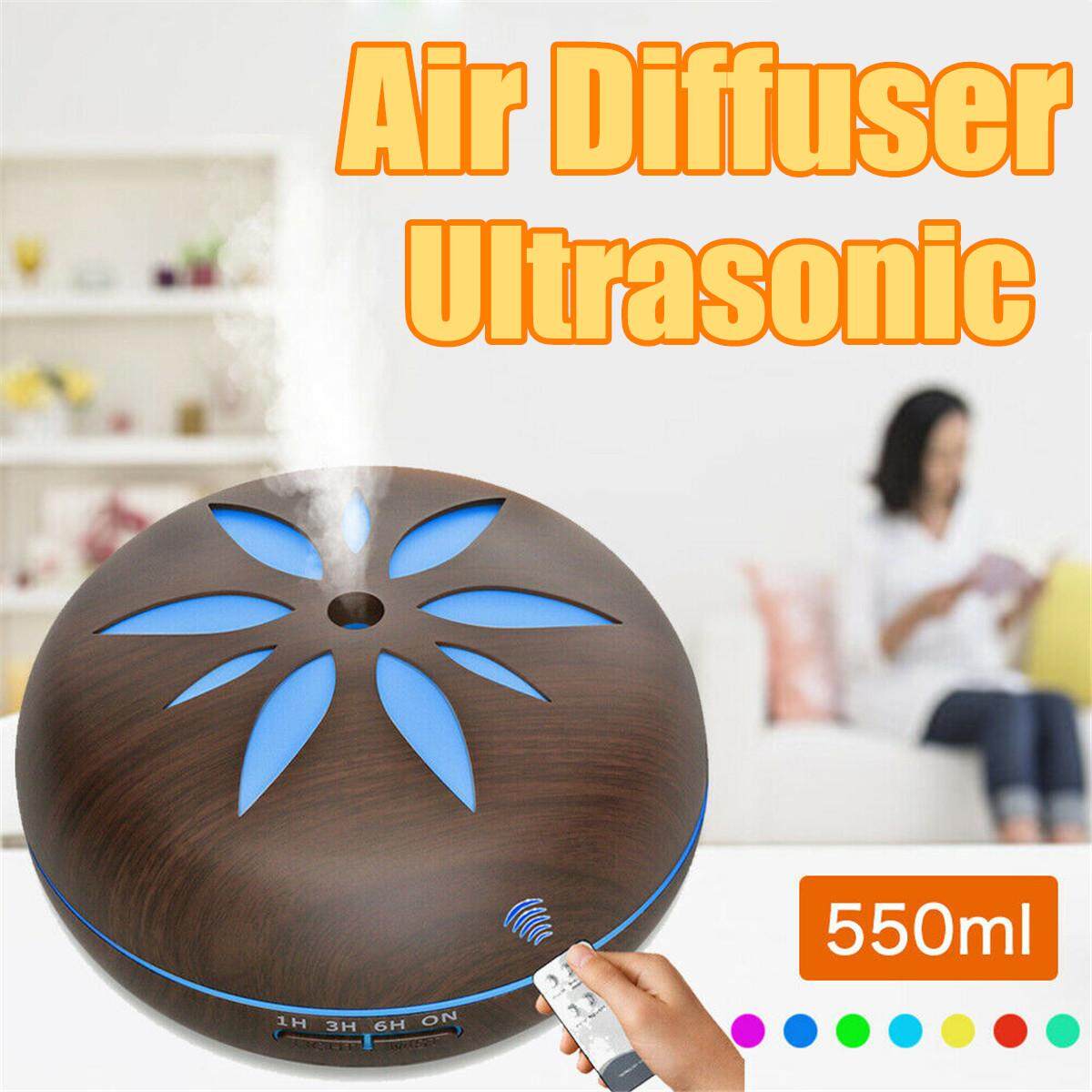 Generic Essential LED Oil Ultrasonic Aroma Diffuser Air Humidifier