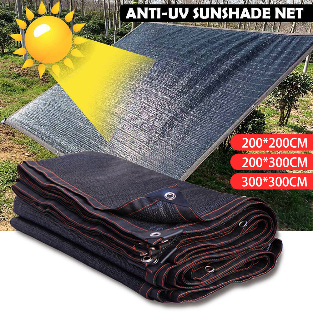 Lưới che nắng 3x3m lưới che nắng chống tia uv 70% lưới chống nắng cho nhà kính hoặc cũi, lưới bãi cỏ sân vườn cây hoa