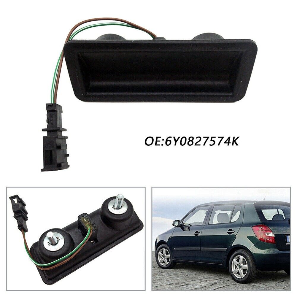 【Thời trang tự động】 6y0827574k phát hành xử lý màu đen nhựa 1pcs phụ kiện ô tô plug-and-play
