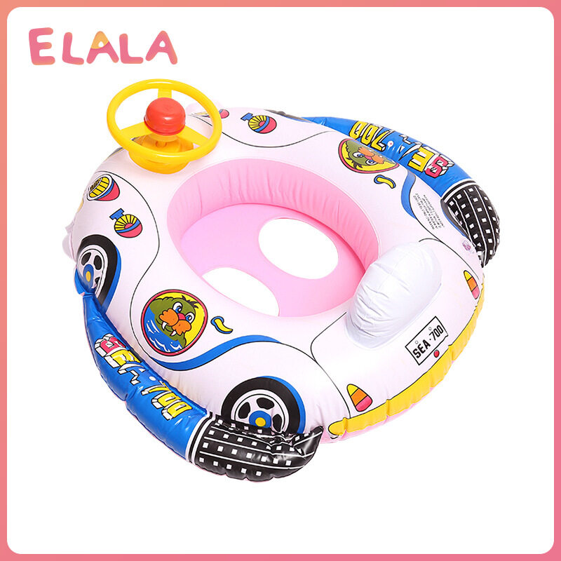 ELALA Summer Boys and Girls Baby Swimming Ring Inflatable Swimming Ring