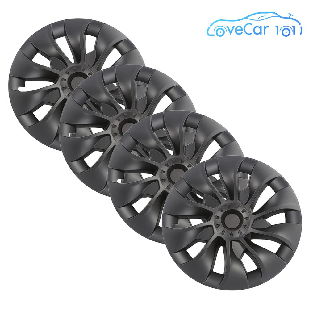 18 Inch Auto Full Rim Cover All-Inclusive Edge Car Center Cap Performance Replacement Wheel Hub Cover for Tesla Model 3 2018-2023 ราคา 3,562 บาท*ส่งฟรี