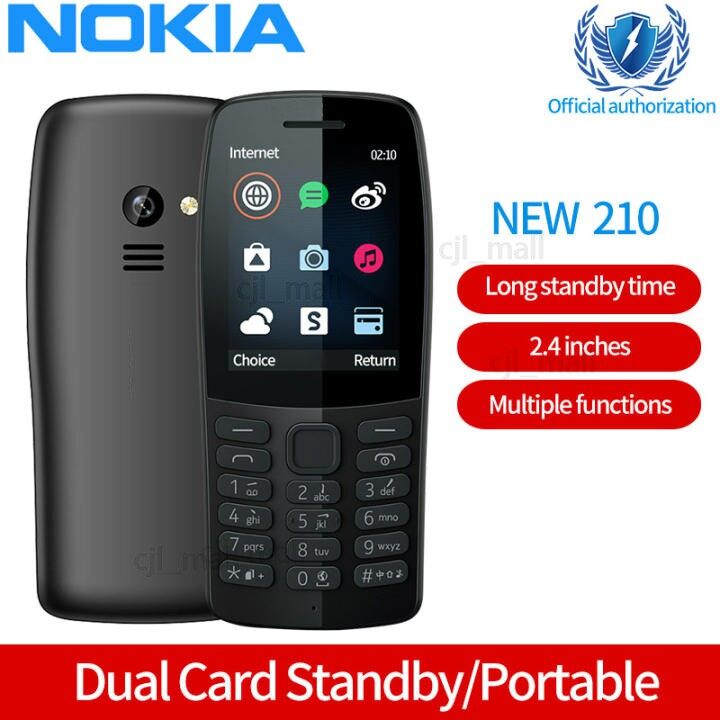Hàng Mới Chính Hãng Bán Chạy Dành Cho NOKIA 210 (Hoàn Toàn Mới, Phiên Bản 2019 Chính Hãng) Đen, Đỏ, Xanh Da Trời