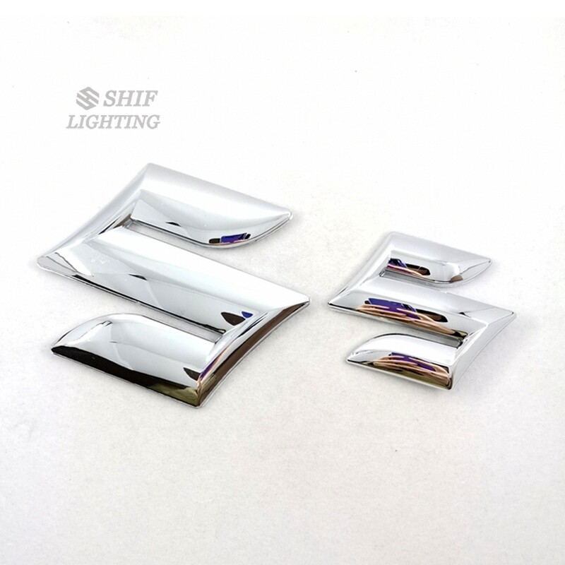 HN | 1 X Logo Chữ Cái Crôm S ABS Biểu Tượng Phía Trước Xe Hơi Ô Tô Miếng Dán Huy Hiệu Đề Can Thay Thế Cho SUZUKI