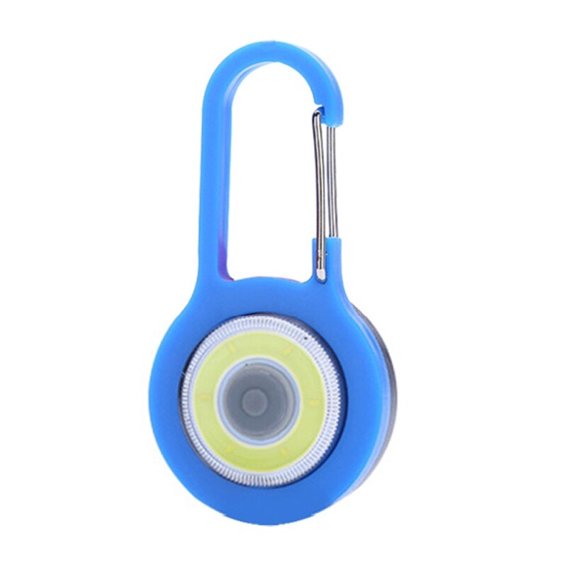 Móc khóa đèn led cob mini cầm tay móc chìa khóa đèn pin móc chìa khóa đèn pin 3 chế độ có móc leo núi để cắm trại đi bộ đường dài