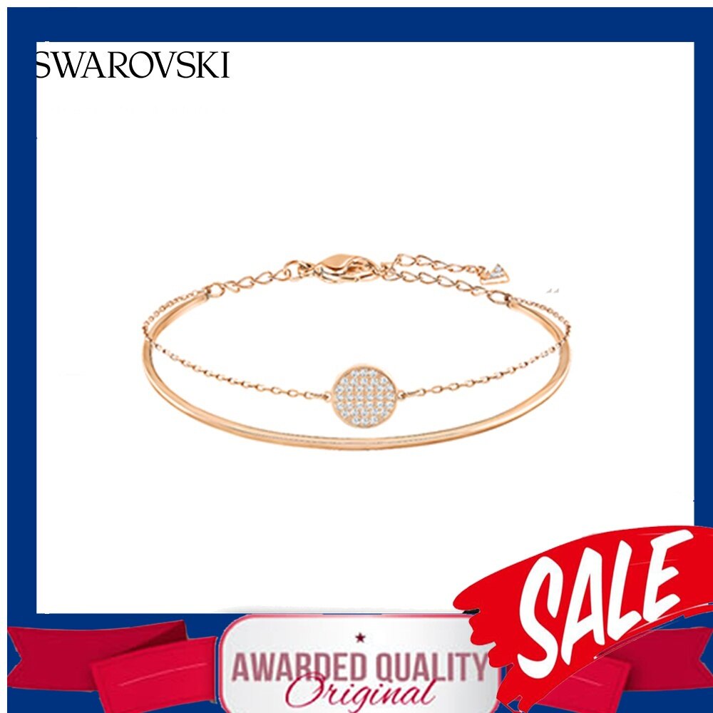 Ready Stock Swarovski Bracelets GINGER Elegant and Versatile Cascading Design FASHION Bracelet Crystal Gelang Ladies LOVE Gift