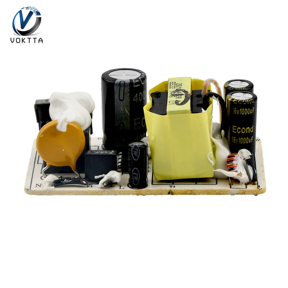 Voktta AC-DC 12v 1A chuyển đổi Bộ cấp nguồn bảng mạch trống 12v100 0ma bo mạch nguồn