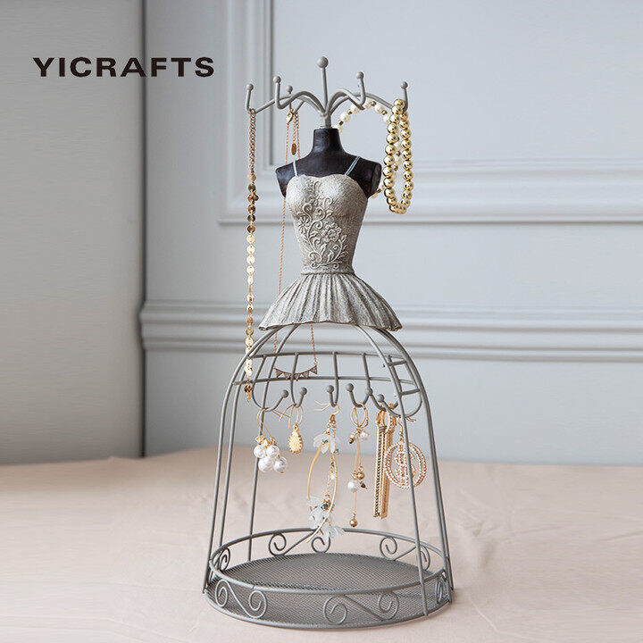 Giá Trưng Bày Trang Sức Yiccraft, Giá Trưng Bày Bông Tai Cổ Điển, Giá Trưng Bày Trang Sức Sáng Tạo Bằng Nhựa