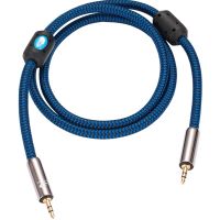 GOLLEY LION Jack สาย AUX 3.5มม. 3.5มม. สายออดิโอสเตอริโอตัวผู้ไปยังตัวผู้สำหรับหูฟังโทรศัพท์มือถือลำโพง Soundbox