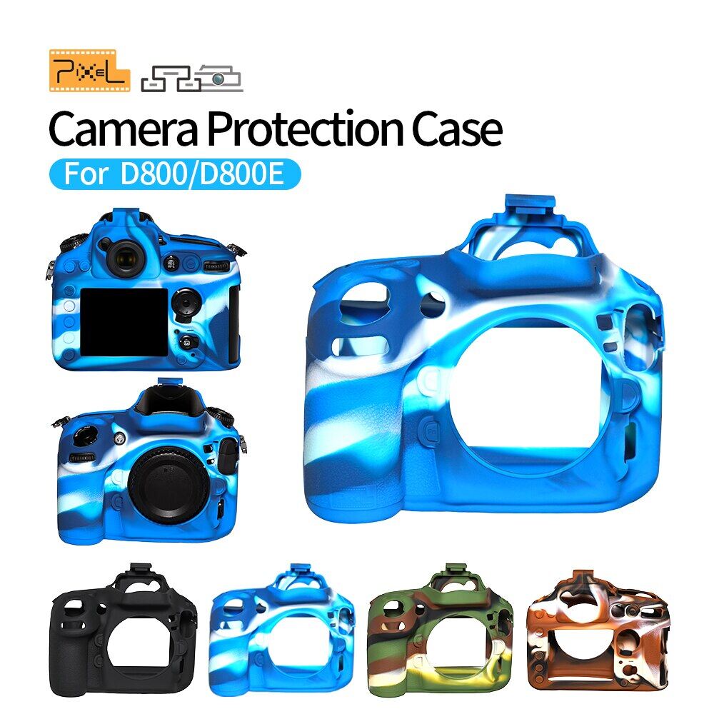 Ốp vỏ bảo vệ camera hình ảnh da vỏ bảo vệ silicone cho nikon d800/d800e, ốp túi máy ảnh áo bảo vệ cơ thể