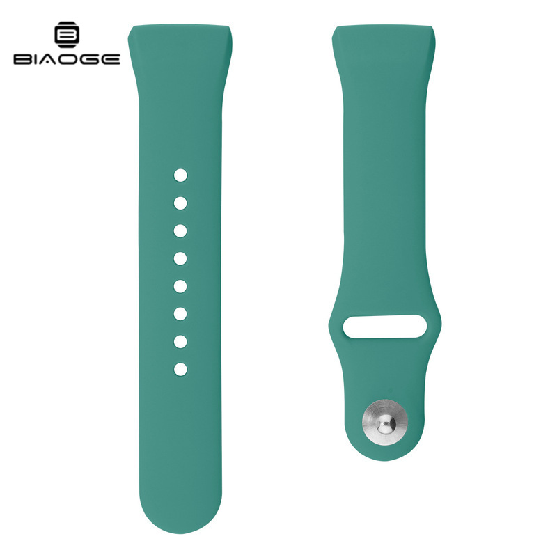 [Cabin Dây đồng hồ] Sạc Fitbit 3 dây đeo đồng hồ thông minh Dây đồng hồ charge4 dây đeo đơn màu Silicon