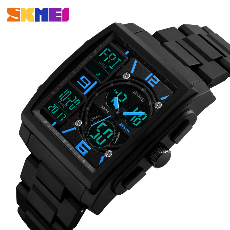 New SKMEI 1251 Men Sports Watches 50M Waterproof Watches Countdown